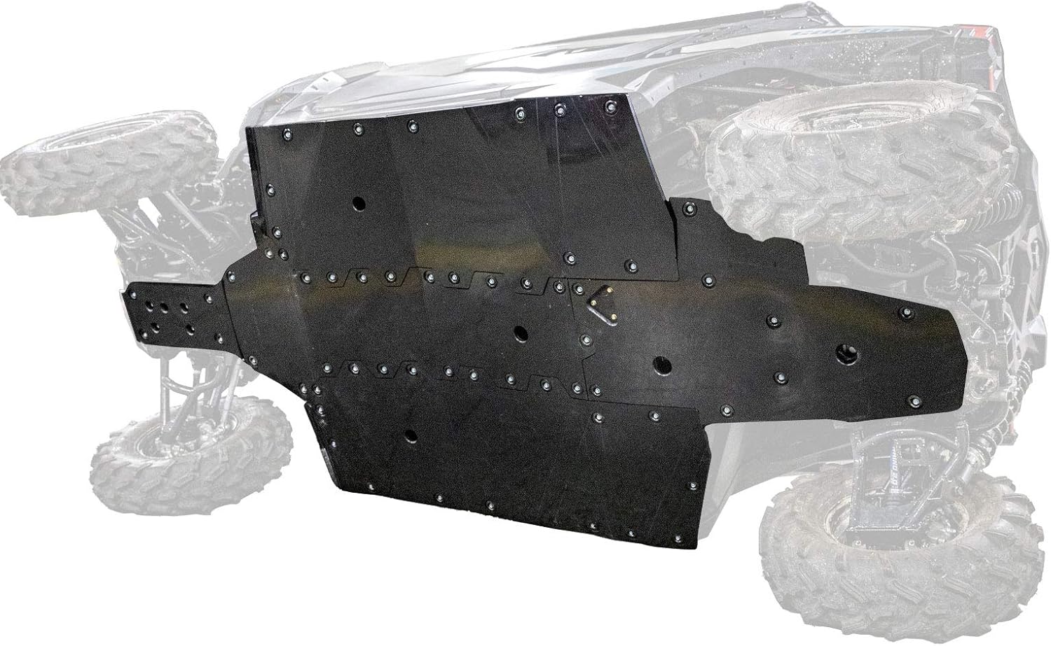 SuperATV Full SuperATV Full Skid Plate for 2019-2020 Can Am Maverick Sport 1000 /Maverick Sport 1000/1000R DPS | Made in The USA | Full Front to Back Protection |