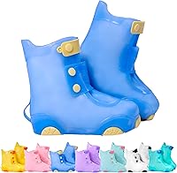Vista 1 de Cubiertas para zapatos de lluvia para niños, impermeables, para niños y niñas, reutilizables