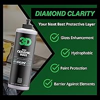 Vista 9 de 3D GLW Series - Cera de cerámica con infusión de SiO2 para el máximo brillo, protección hidrofóbica y fácil aplicación, brillo ultra suave