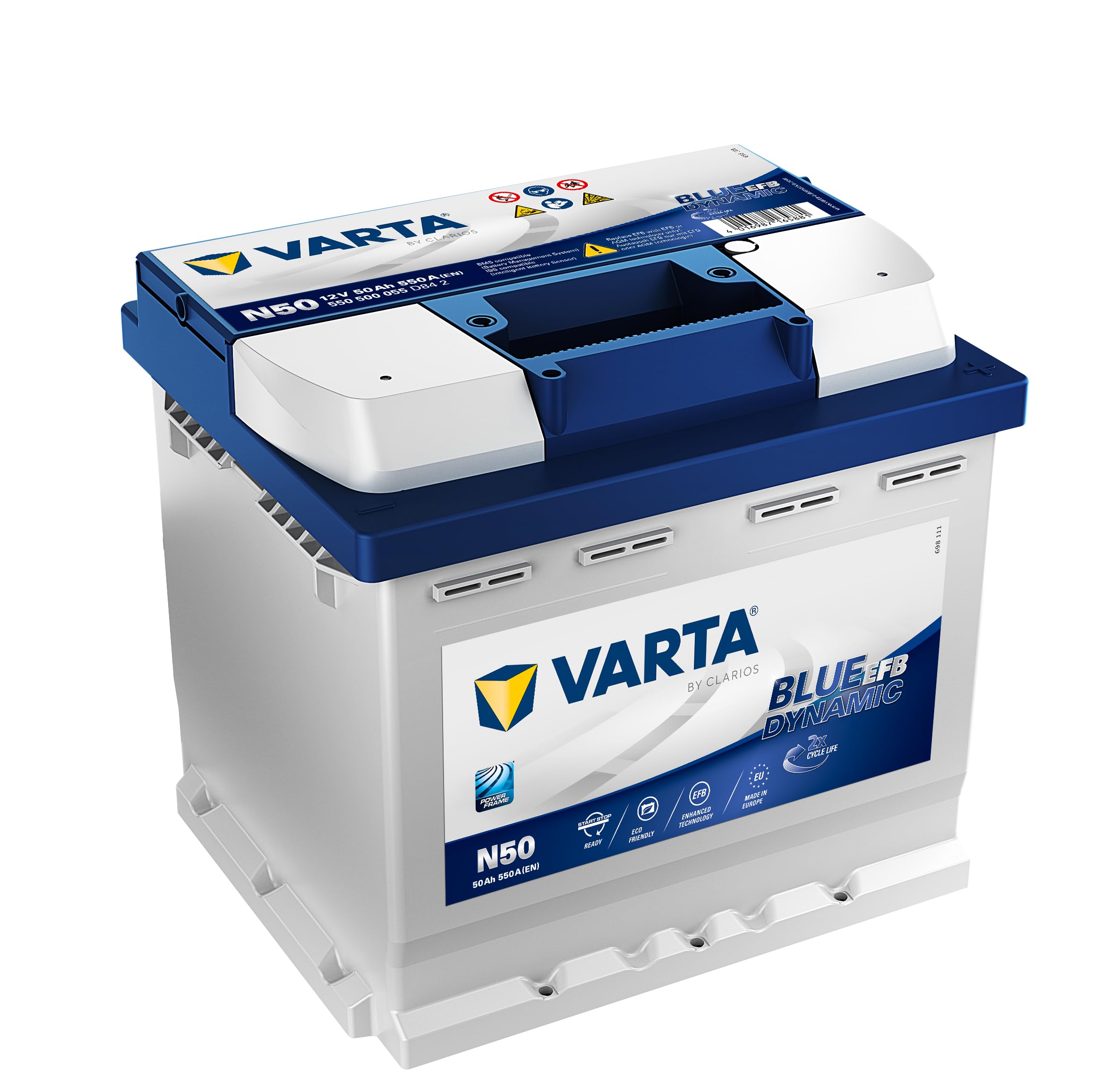 VARTA N50 Blue Dynamic 550500055