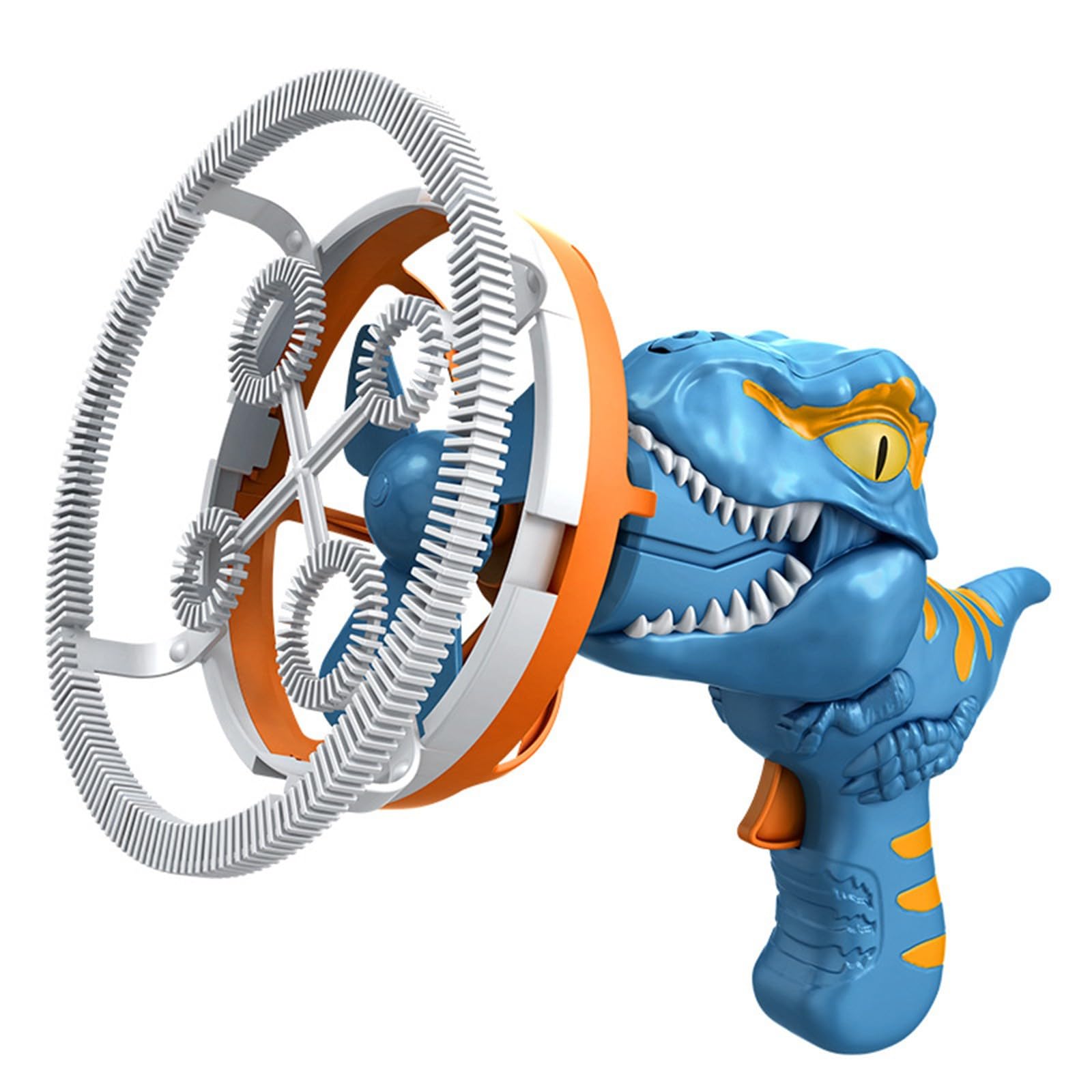 GenericCrazy Foam Soap for Kids Bath Children's Fan Dinosaur Machine For Kids Blower Toy For Party Gift for Toddler (Blue, One Size)