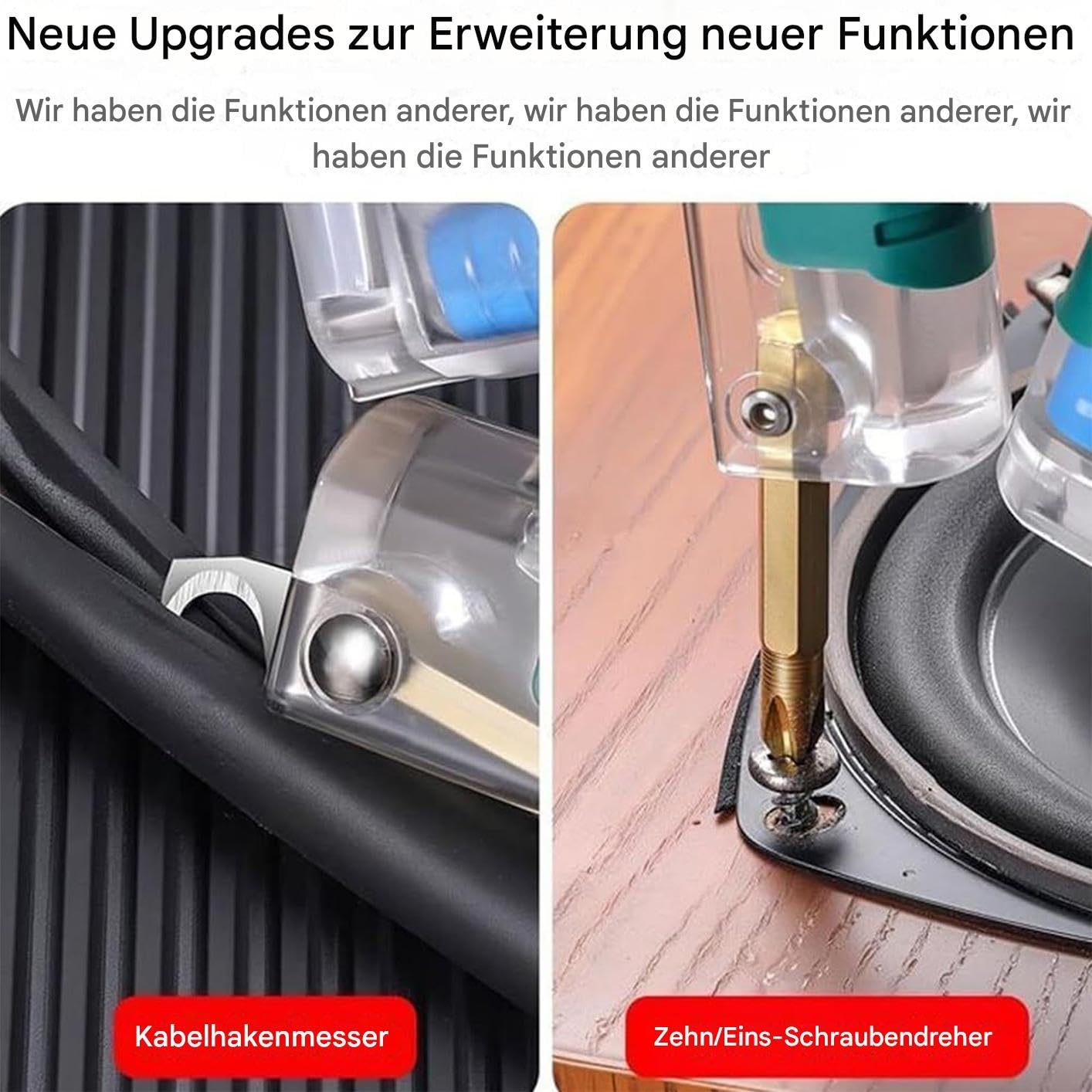 Pelacables Eléctrico Probador de tensión cortador plegable resistente