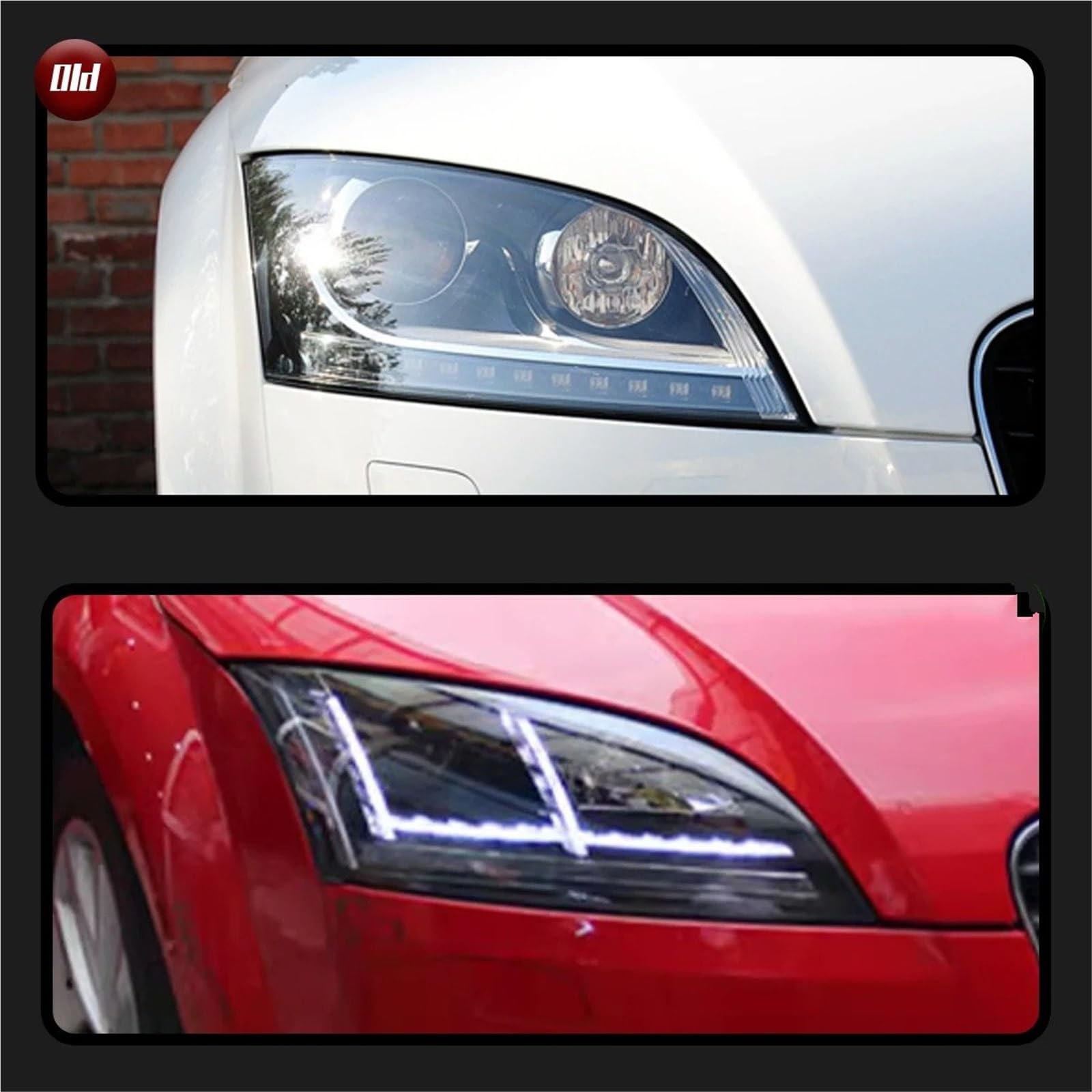 Faro Anteriore per Auto per TT Faro Anteriore 2006-2014 Faro proiettore Luce Diurna Accessori automobilistici Luci per Auto Gruppo Faro Anteriore