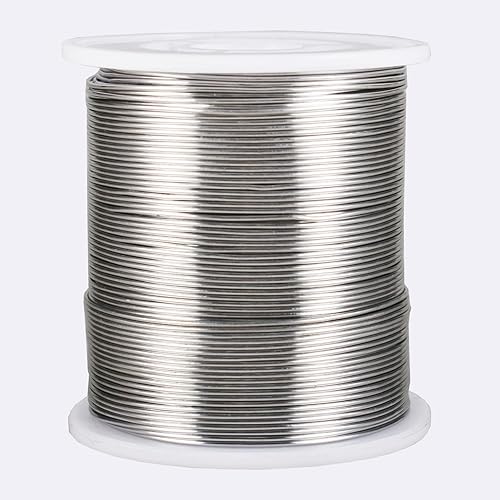 Miniatura 5 de waltyotur Alambre de soldadura de base de colofonia con plomo de estaño 60-40 para soldadura eléctrica 0.0310.031 in 1lb454g