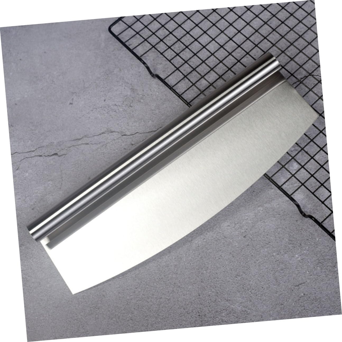 Zerodeko 2pcs Stainless Steel Pizza Cutter Wheel with Protective Pp Cover and Triangle Pizza Peel and Kitchen Baking