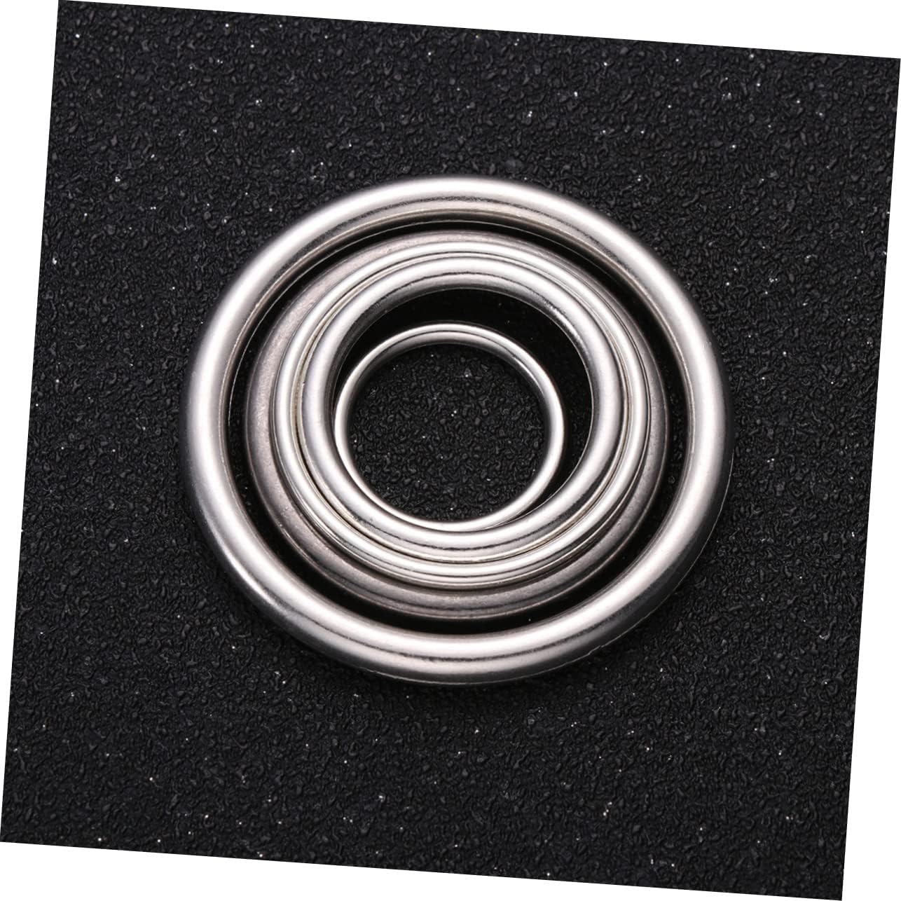 STOBOK 100pcs Jewelry Making Supplies Silver Split Rings DIY Jewelry Kit Round Closed Rings