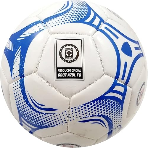 Miniatura 2 de Icon Sports Cruz Azul - Balón de fútbol oficial, tamaño 2, color blanco