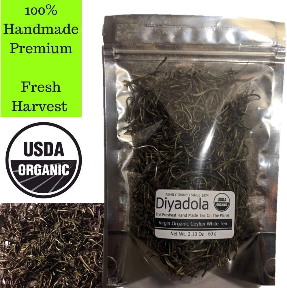 Organic Ceylon White Tea - Re-sealable Pouch