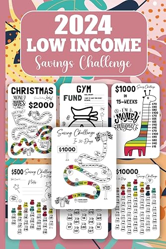 Low Income Savings Challenge Book: Easy Way to Save Money $50, $100, $500, $1000, $5000, $6000, $10000. Ignite Your Low Income Financial Future: The ... Ideas into Christmas Gifts –The Ultimate Book