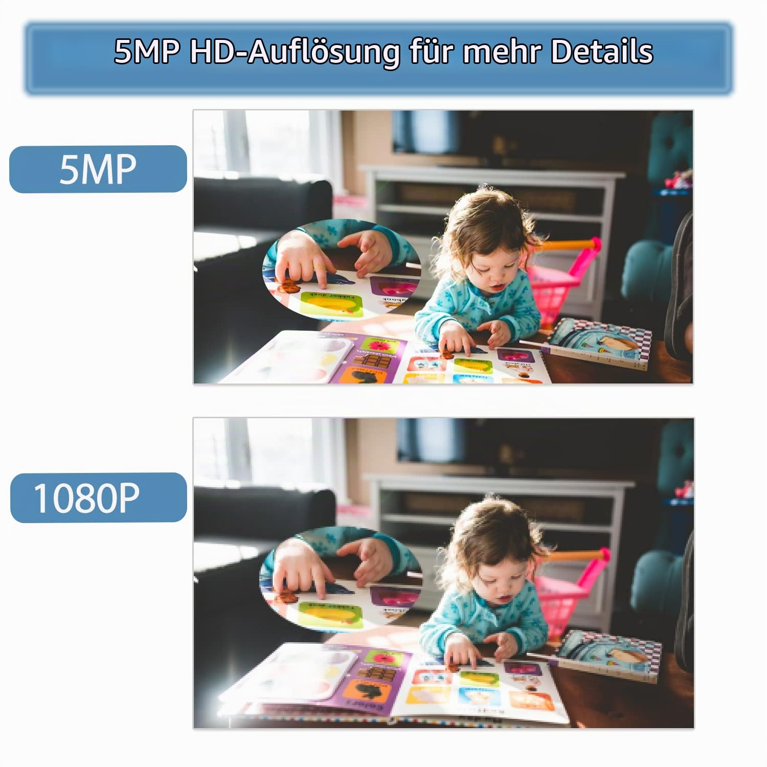 5MP PIR POE IP Kamera,Indoor Überwachungskamera P2P 3.7mm Objektiv 940nm unsichtbar 48 LEDs IR Nachtsicht CCTV Kamera H.265 (IPIR-P-HS Weiß)