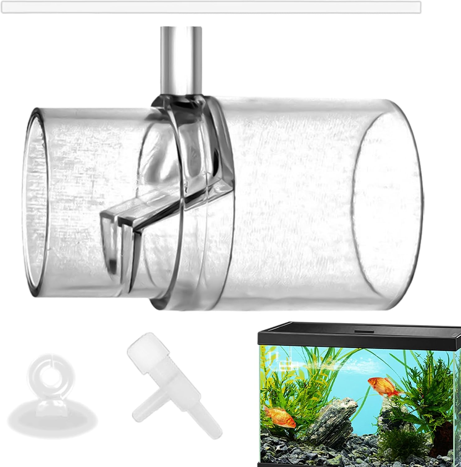 Aquarium Aerator Adjustable Filter