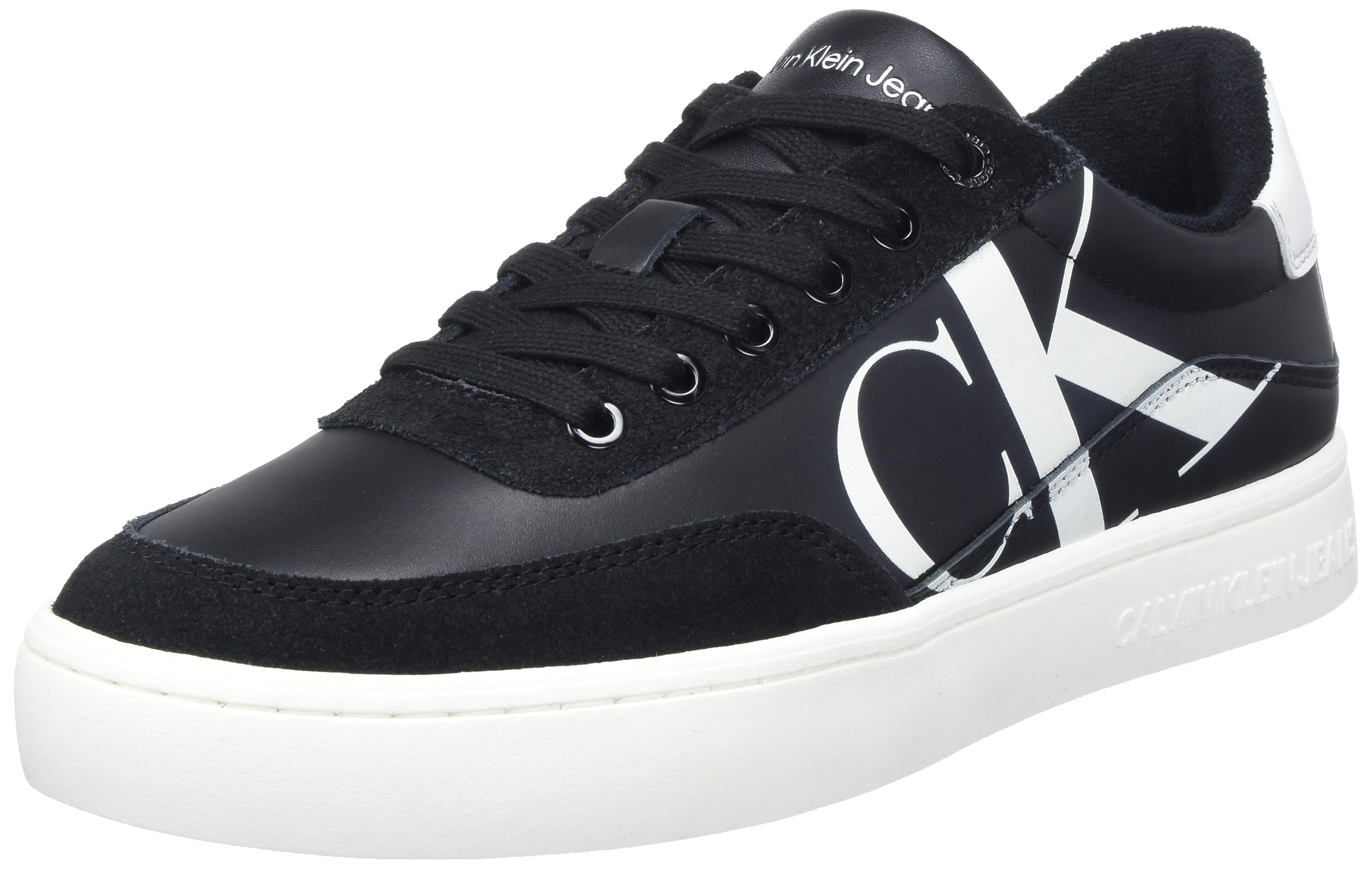 Calvin Klein Classic Cupsole Bold Mono Ym0ym00713, Zapatilla con Suela Hombre