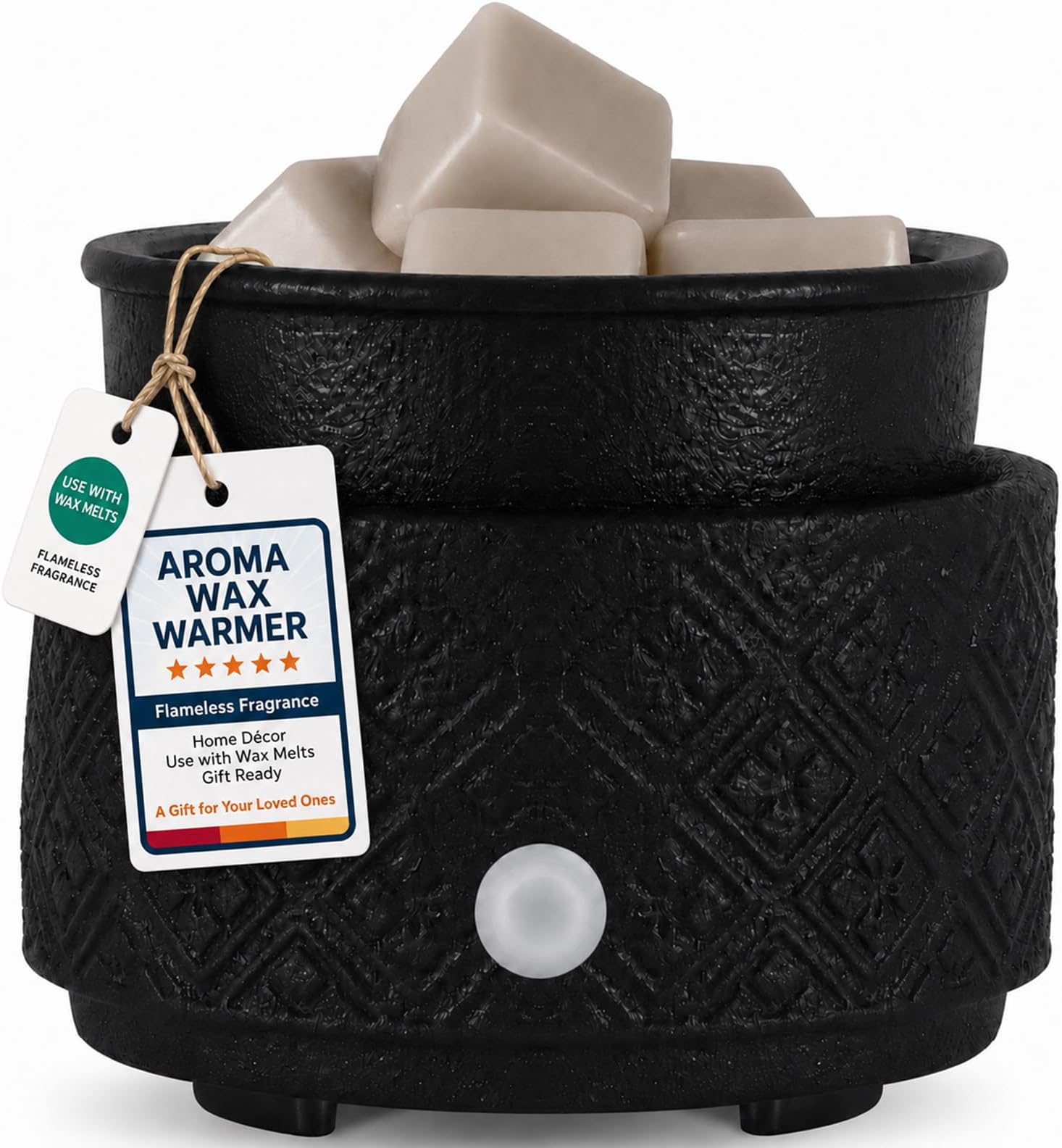 Ceramic Wax Melt Warmer for Scented Wax Melts 3-in-1 Electric