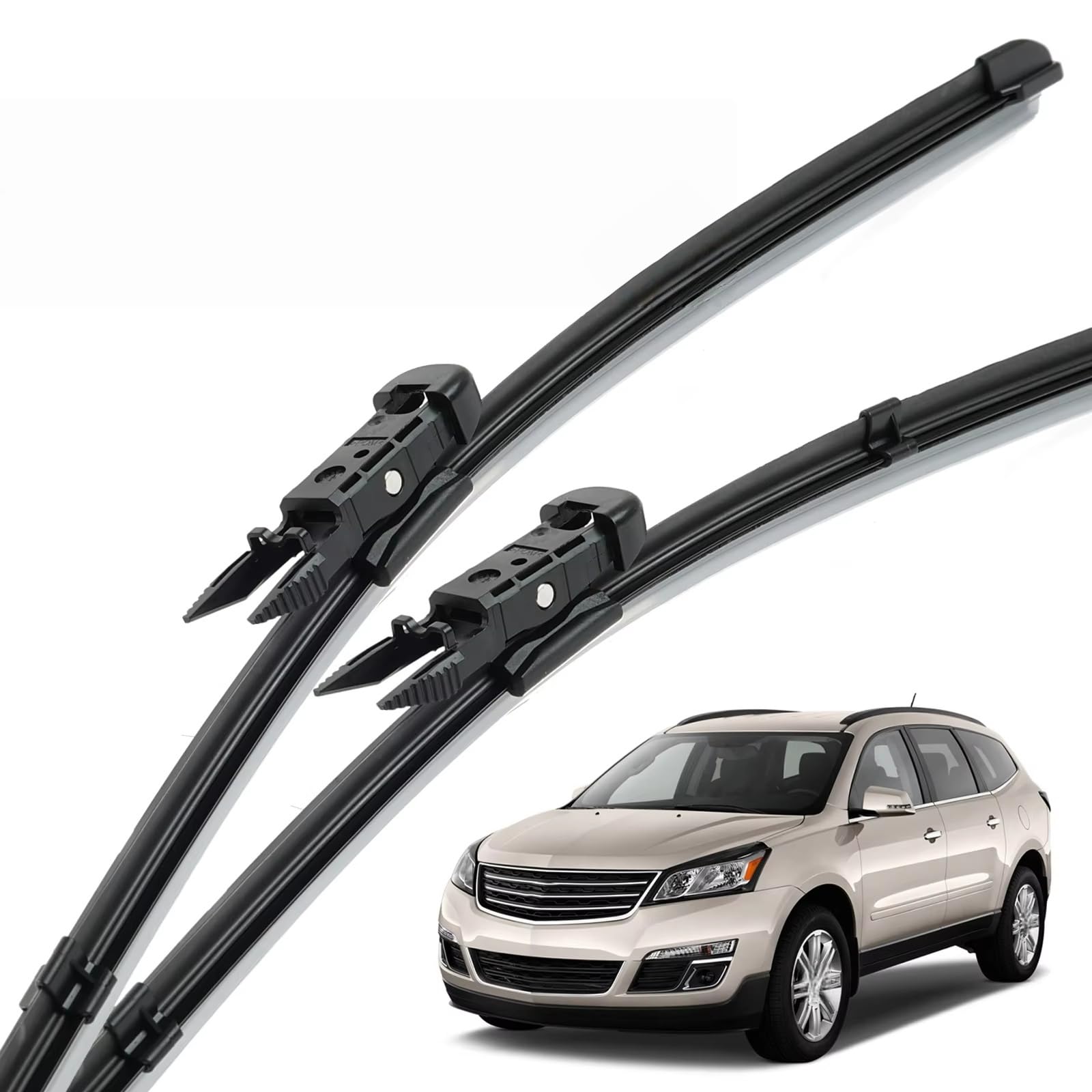 PAPEP Windscreen Wiper Blades for Traverse 2012-2017 24"+21", Front Replacement Wipers OEM Quality Water Repellent Rubber Automotive Windshield