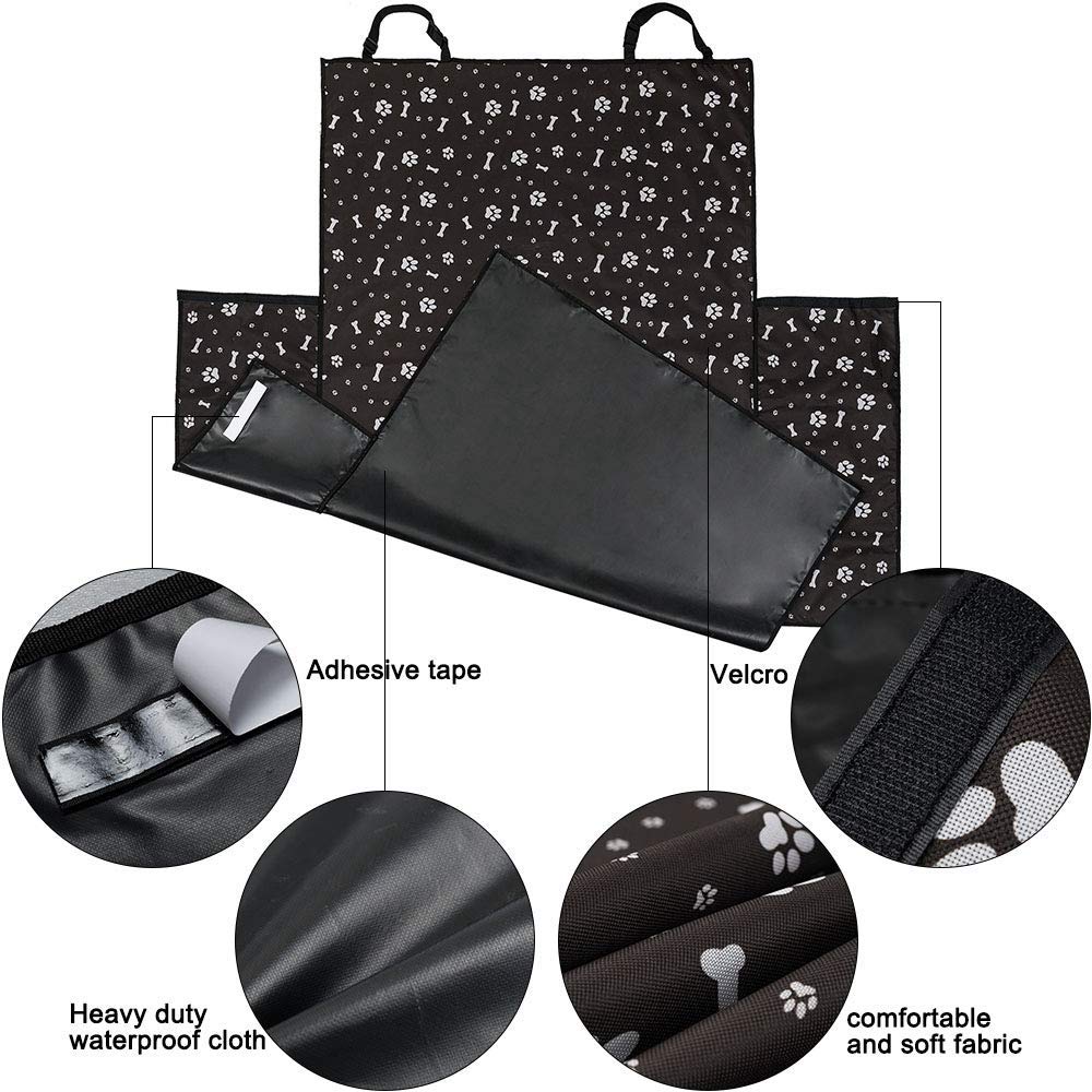 UK Custom Covers Tappetino Bagagliaio Trapuntato Impermeabile Per Range Rover Evoque (2011+) - Nero QBL219B - 3