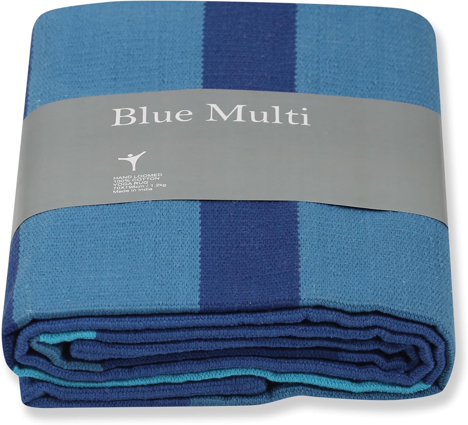 MISZBHA Yoga Rugs & Blanket Indian Cotton Perfect for Restorative Yoga & Meditation Pack of 1