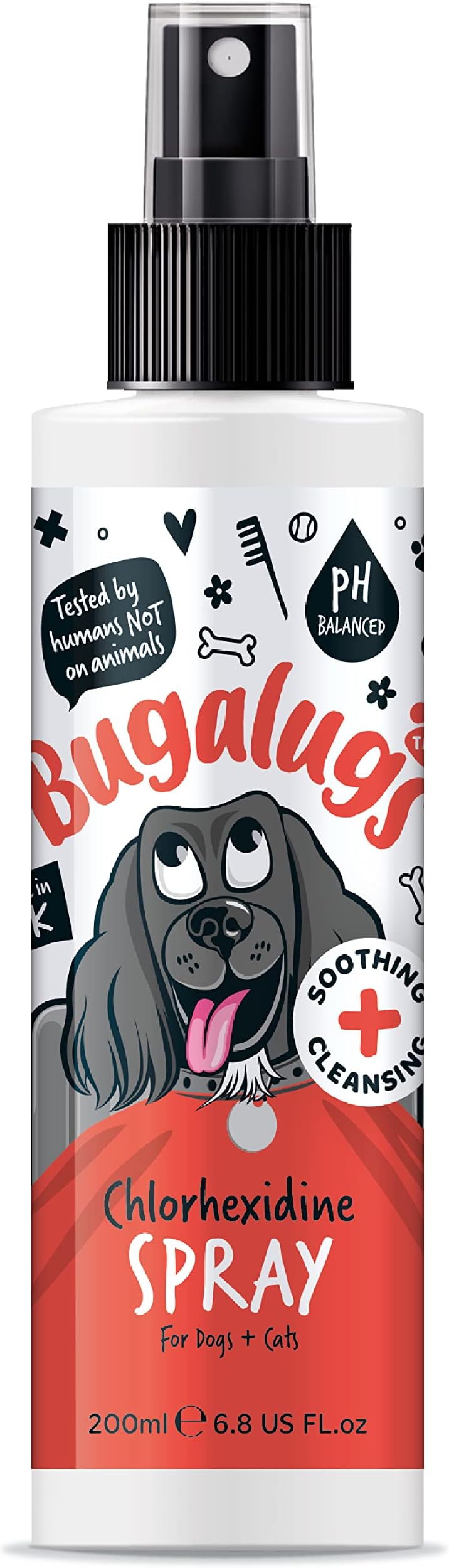 BUGALUGS Nose & Paw Dog Antiseptic spray 200ml Antibacterial