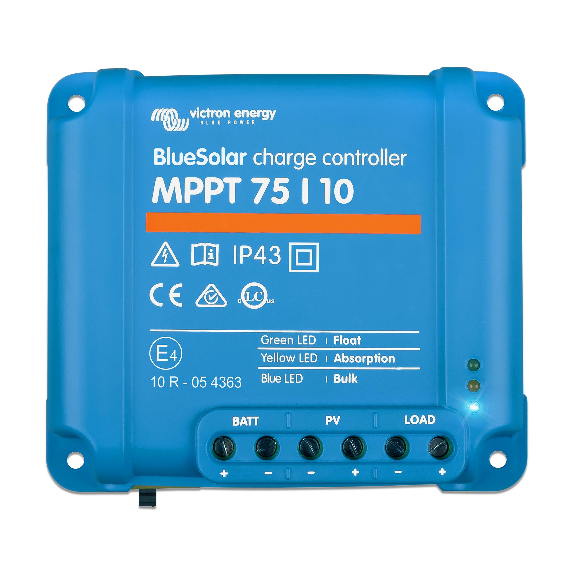 Victron Energy BlueSolar MPPT 75V 10 amp 12/24-Volt Regolatore di Carica Solare