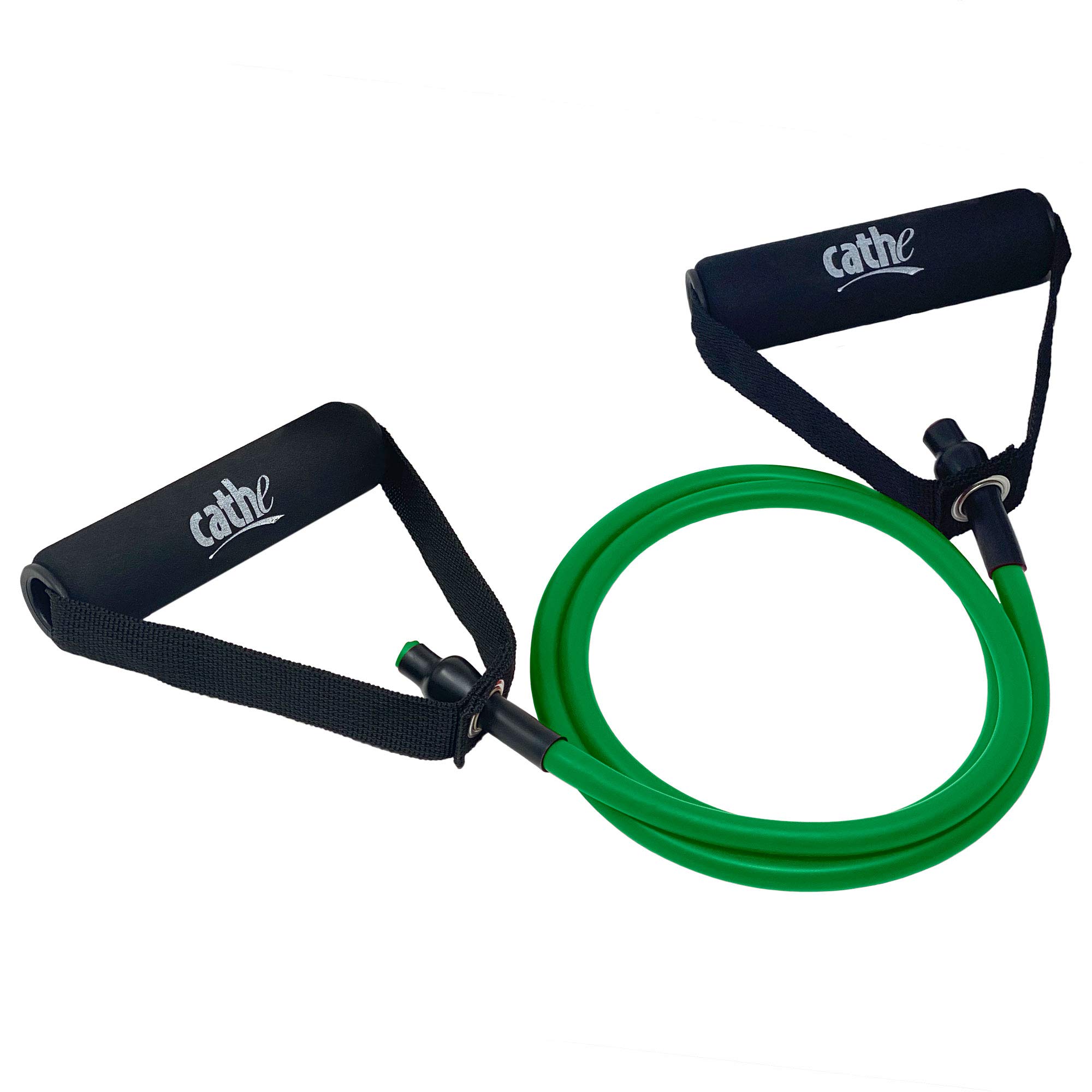 Buy Cathe Resistance Tube & Exercise Band Green Heavy Tension