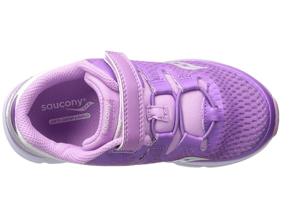 

Saucony Kids Freedom ISO (Toddler/Little Kid) (Purple/White) Girls Shoes