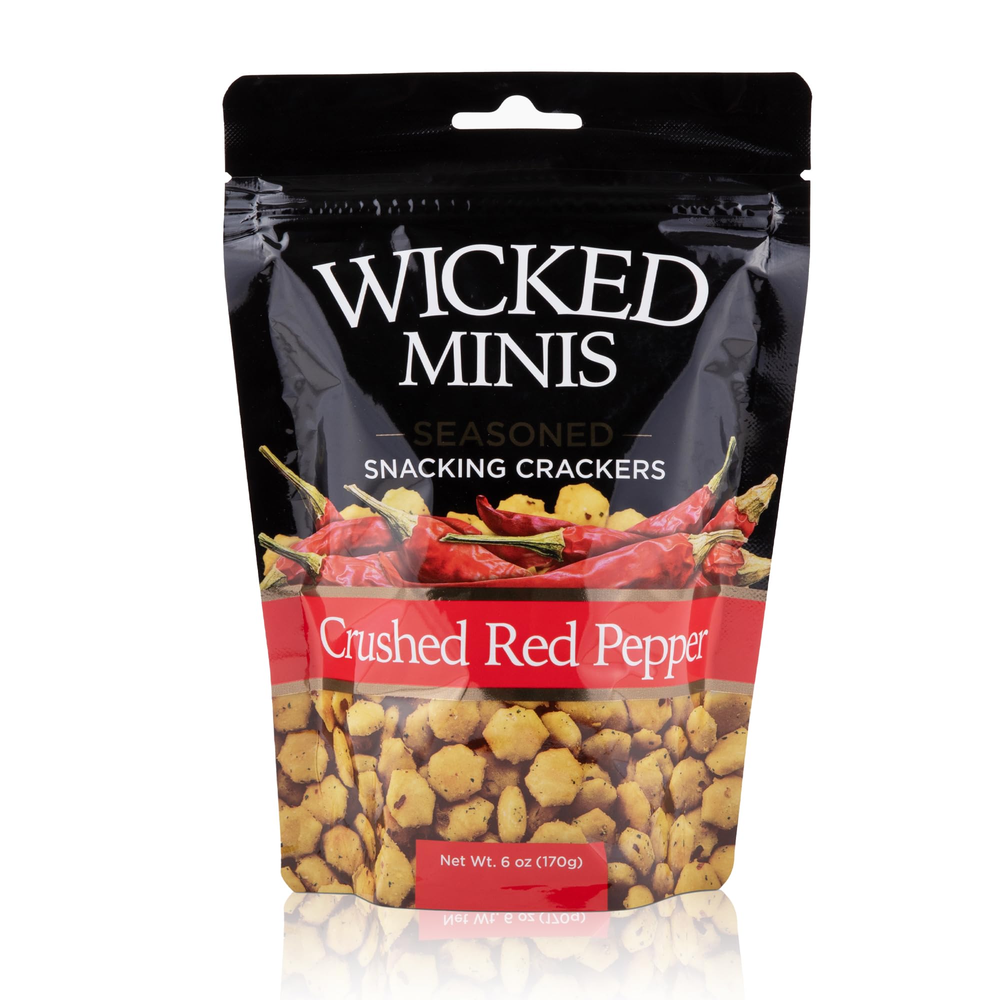 Wicked Minis Soup & Oyster Crackers - Saltine & Salted Flavored Mini Puffed Soup, Savory Snacking Mix, Seasoned Croutons Salad Toppers, Crackers for