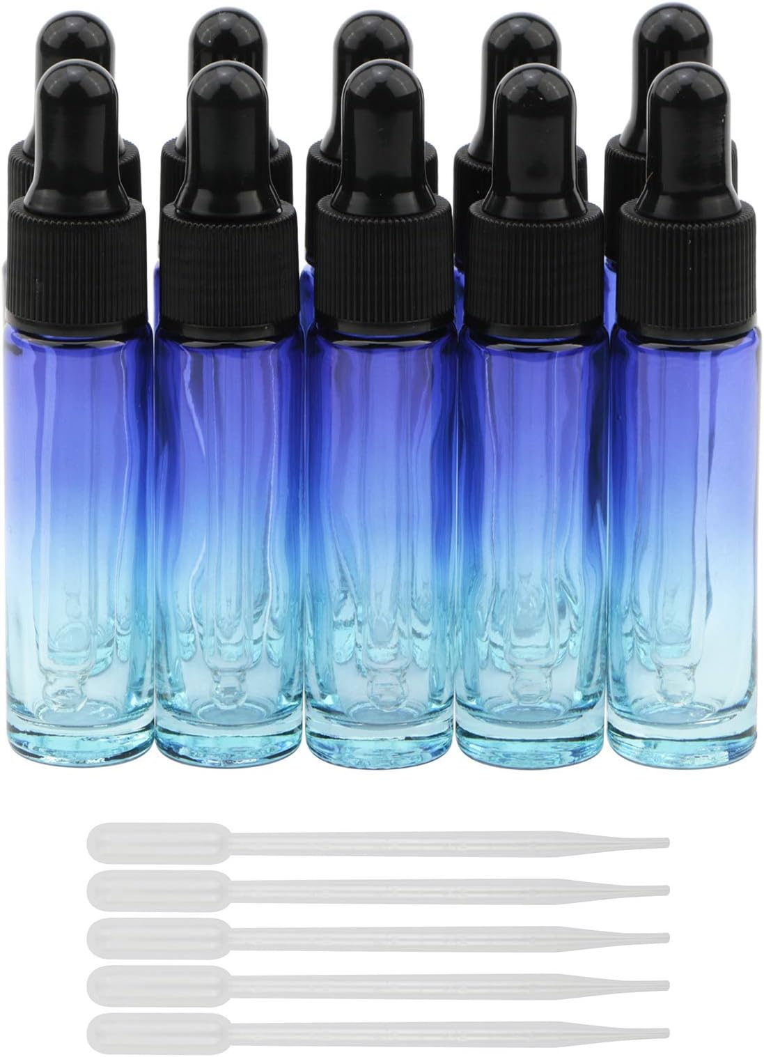 Newzoll 5Pcs 15ml (1/2oz) Dropper Vials Ceramic Perfume