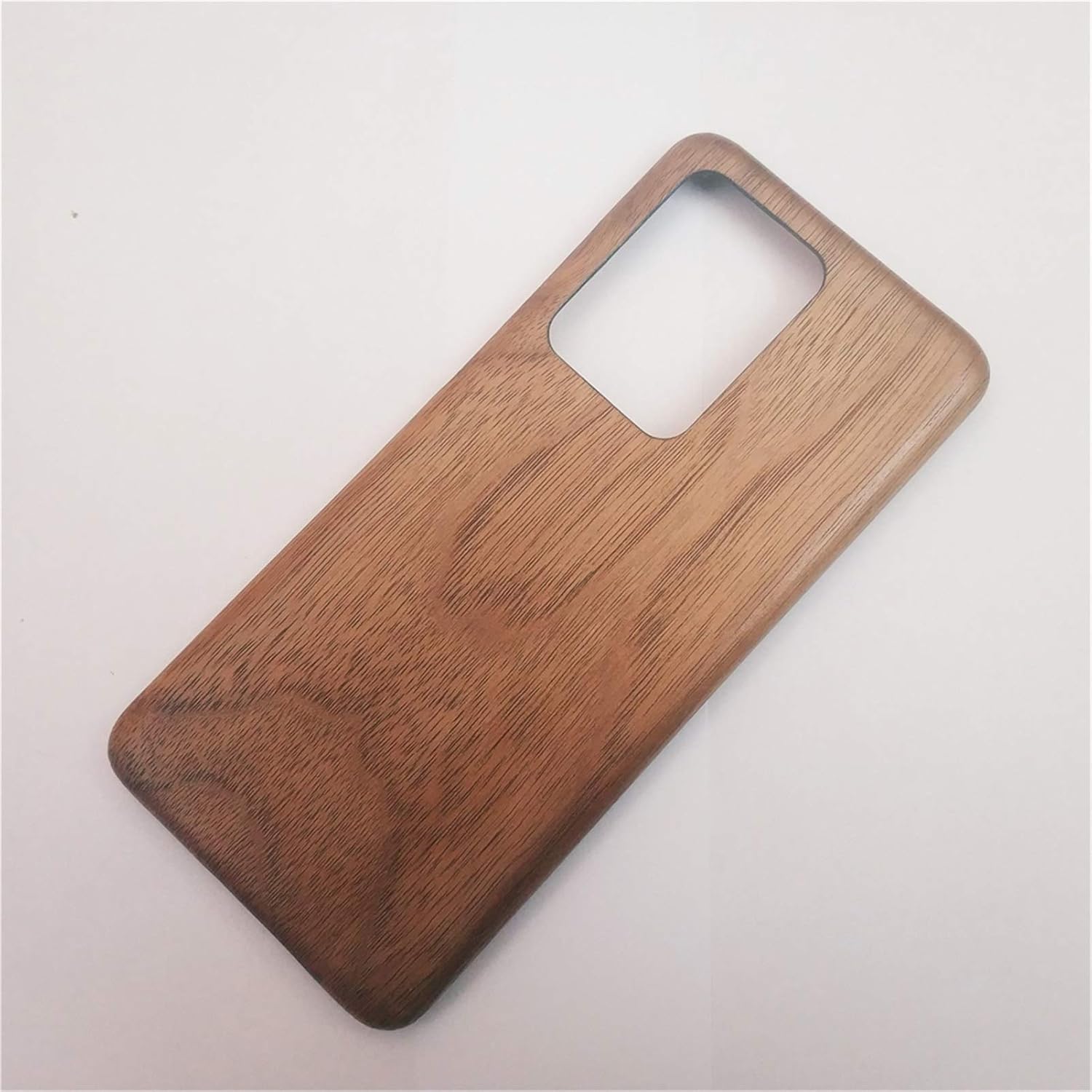 DAYJOY Wood Case Compatible with Huawei P40- Ultra Thin Ultra Light Slim Genuine Real Natural Hard Wooden Aramid Fiber Protective Hybrid case Cover(Walnut)