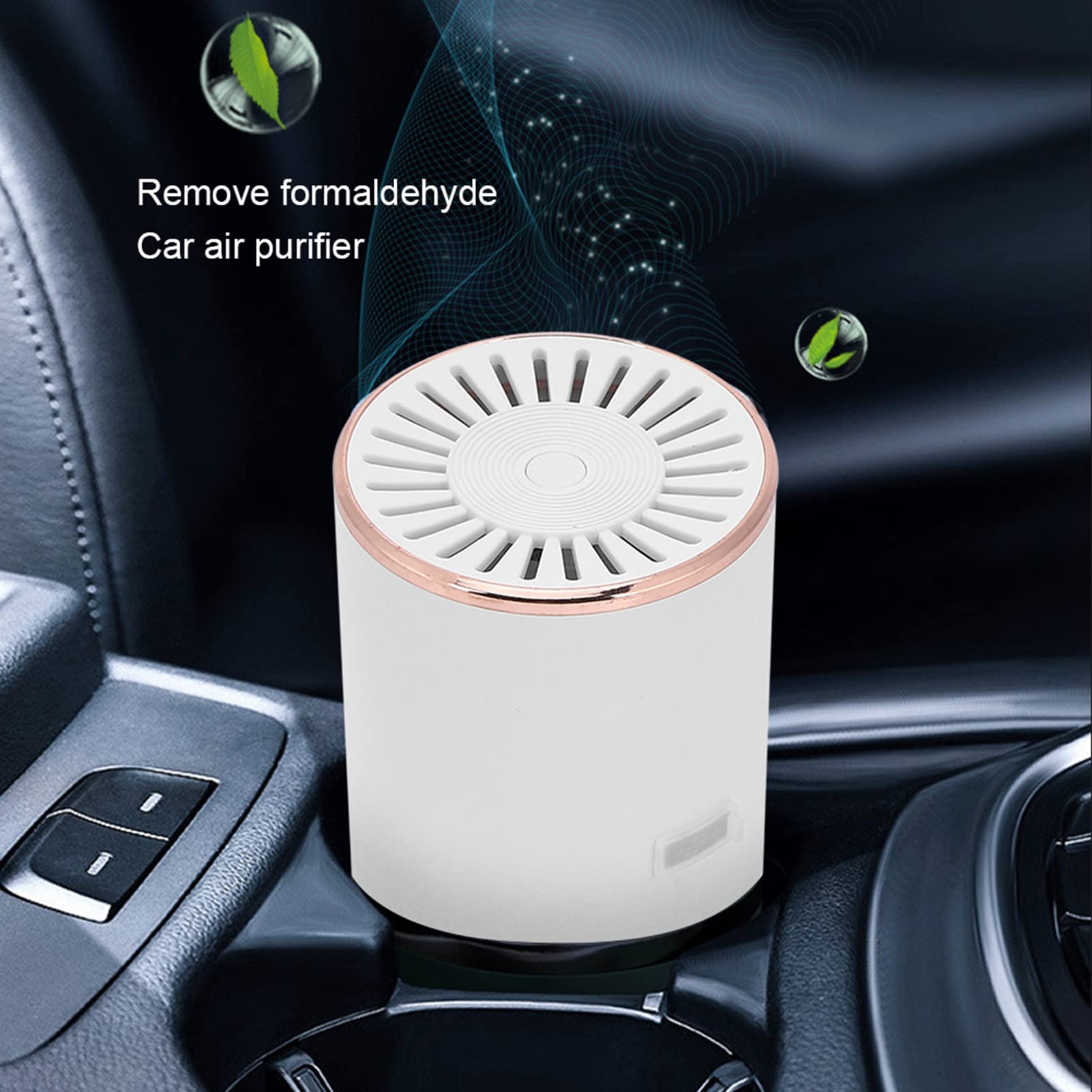 Samochodowy oczyszczacz powietrza, USB profesjonalny przenośny oczyszczacz powietrza do samochodu, filtr HEPA, mały przenośny oczyszczacz powietrza z kablem USB, dla palaczy, pyłków, zwierząt