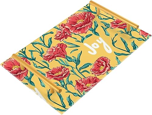 Miniatura 23 de Retro Lily of The Valley White Vanity Trays Coffee Table Tray Bathroom Counter Organizer for Bathroom Countertop Retro Lily of the Valley