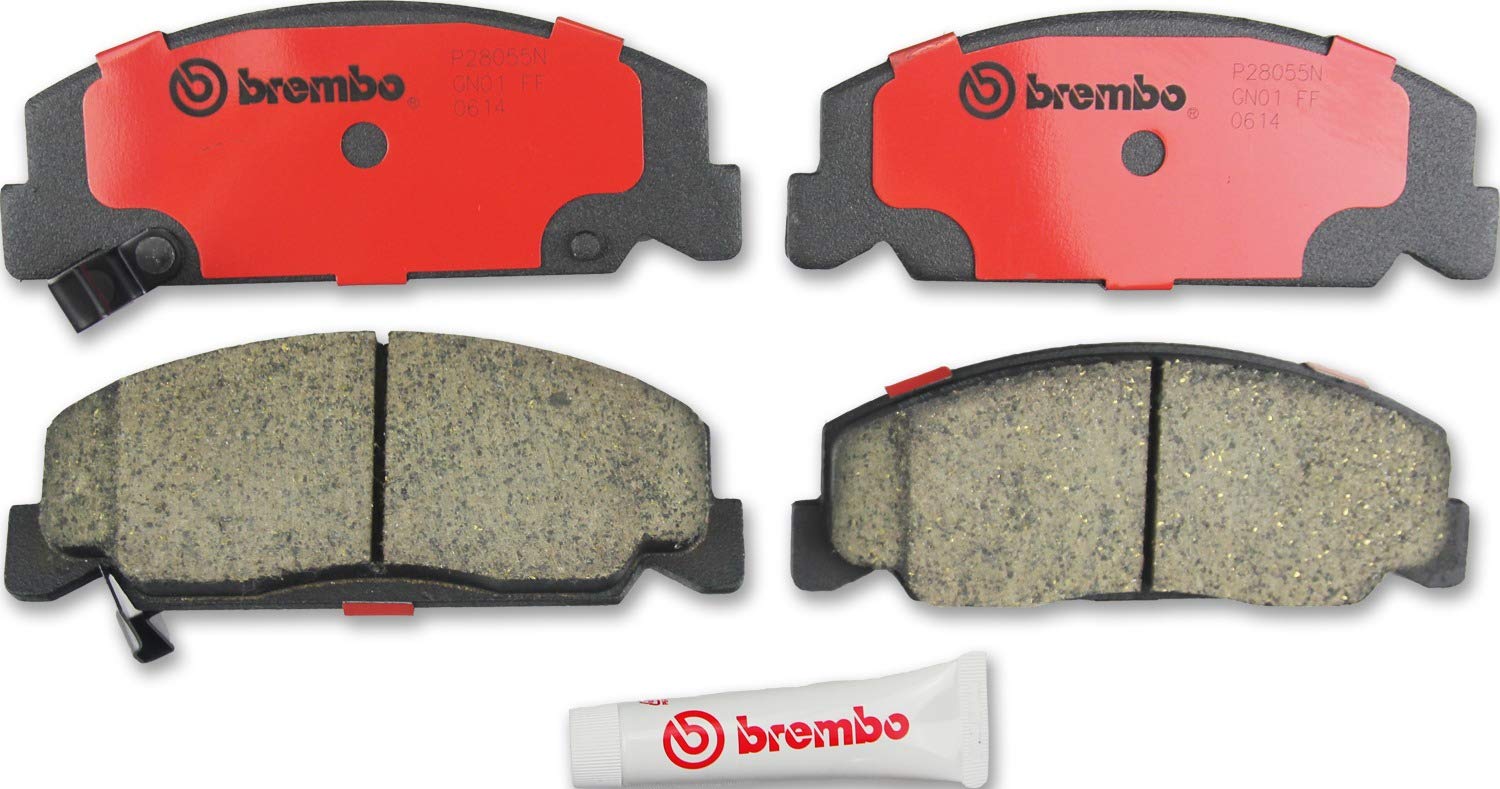P28055N Premium Ceramic Front Disc Brake Pad Set HONDA OE# 45022SA6305