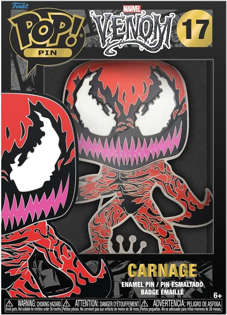Amazon.com: Funko Pop! Sized Pin Marvel: Venom Carnage : Toys & Games