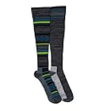 Mens Tall Compression Socks (2 Pair Pack)