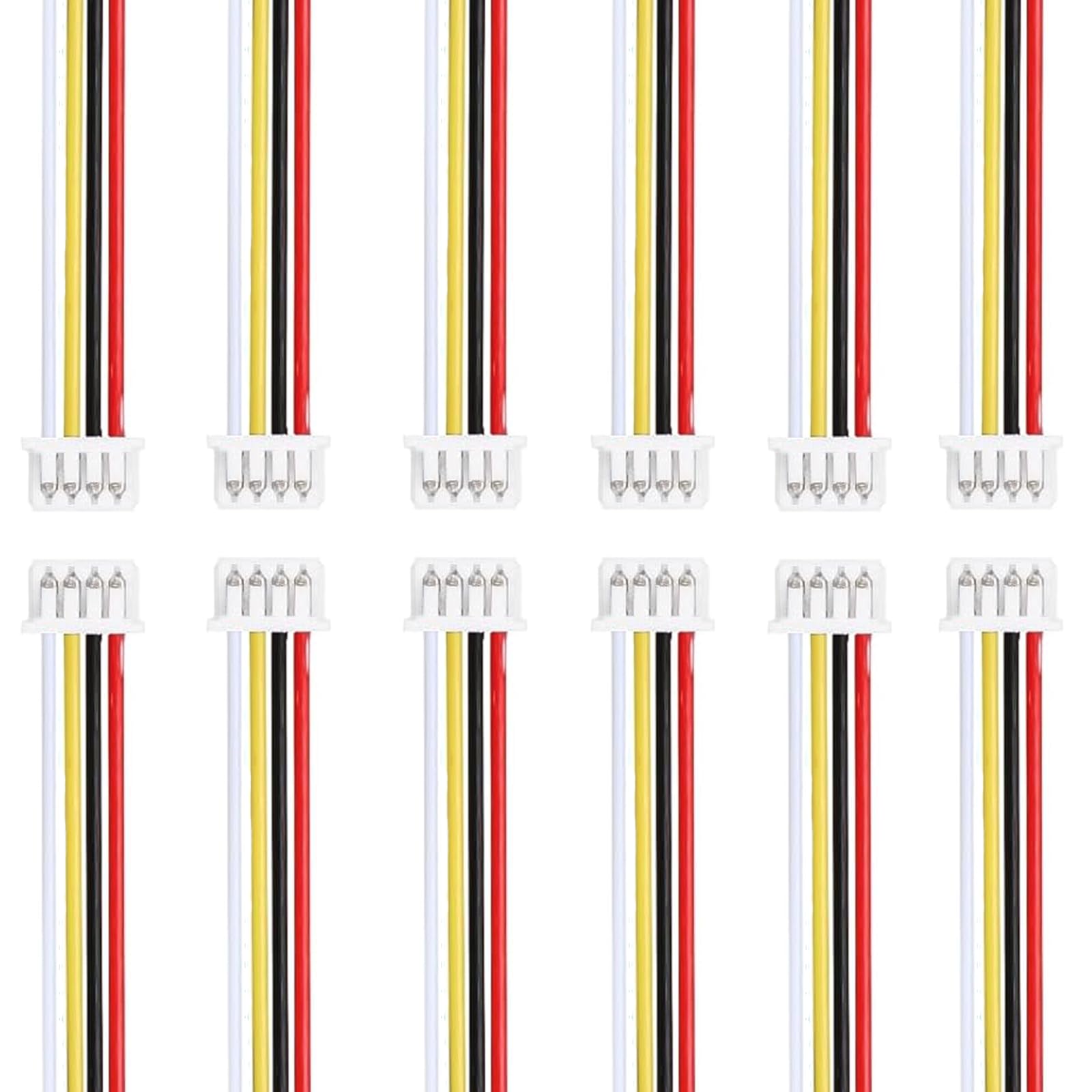 Amazon.com : HSF 20 Sets Mini Micro JST MX 1.25mm 4 Pin Male