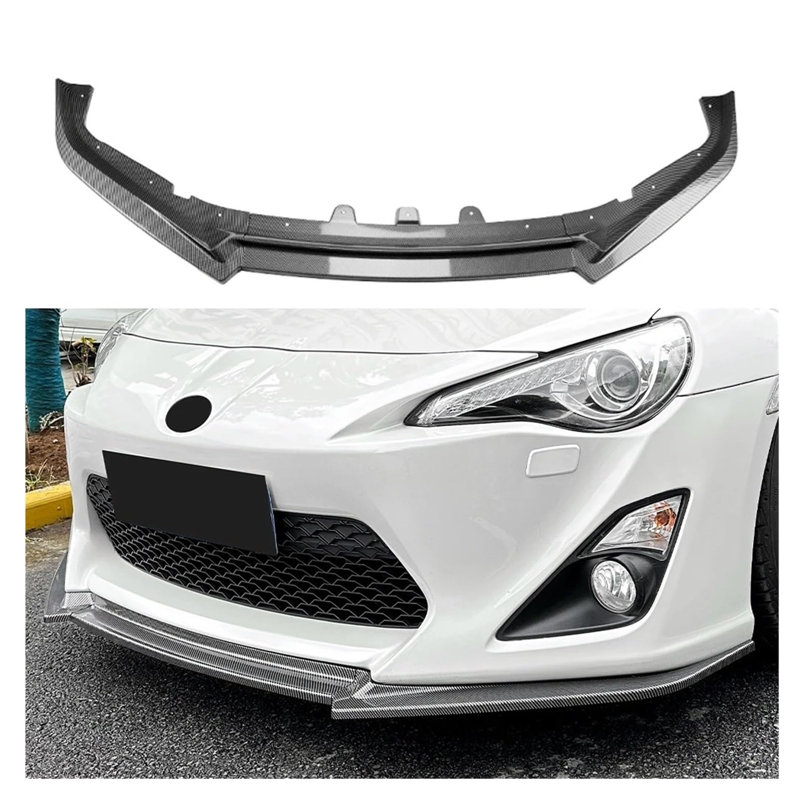 フロントバンパースポイラー Amazon | マツダ アテンザワゴン GJ系 に適用フロントバンパー