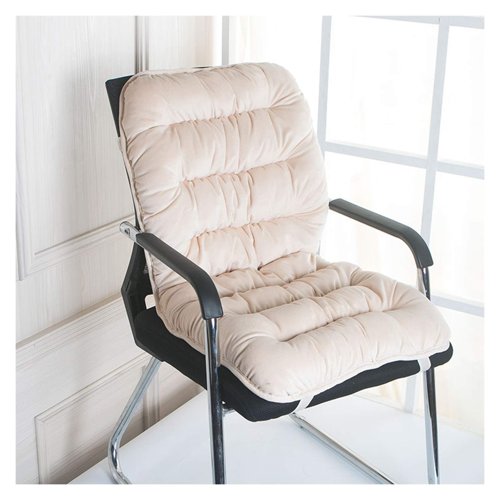 Coussin de chaise dossier haut antidérapant ergonomique 50x110cm