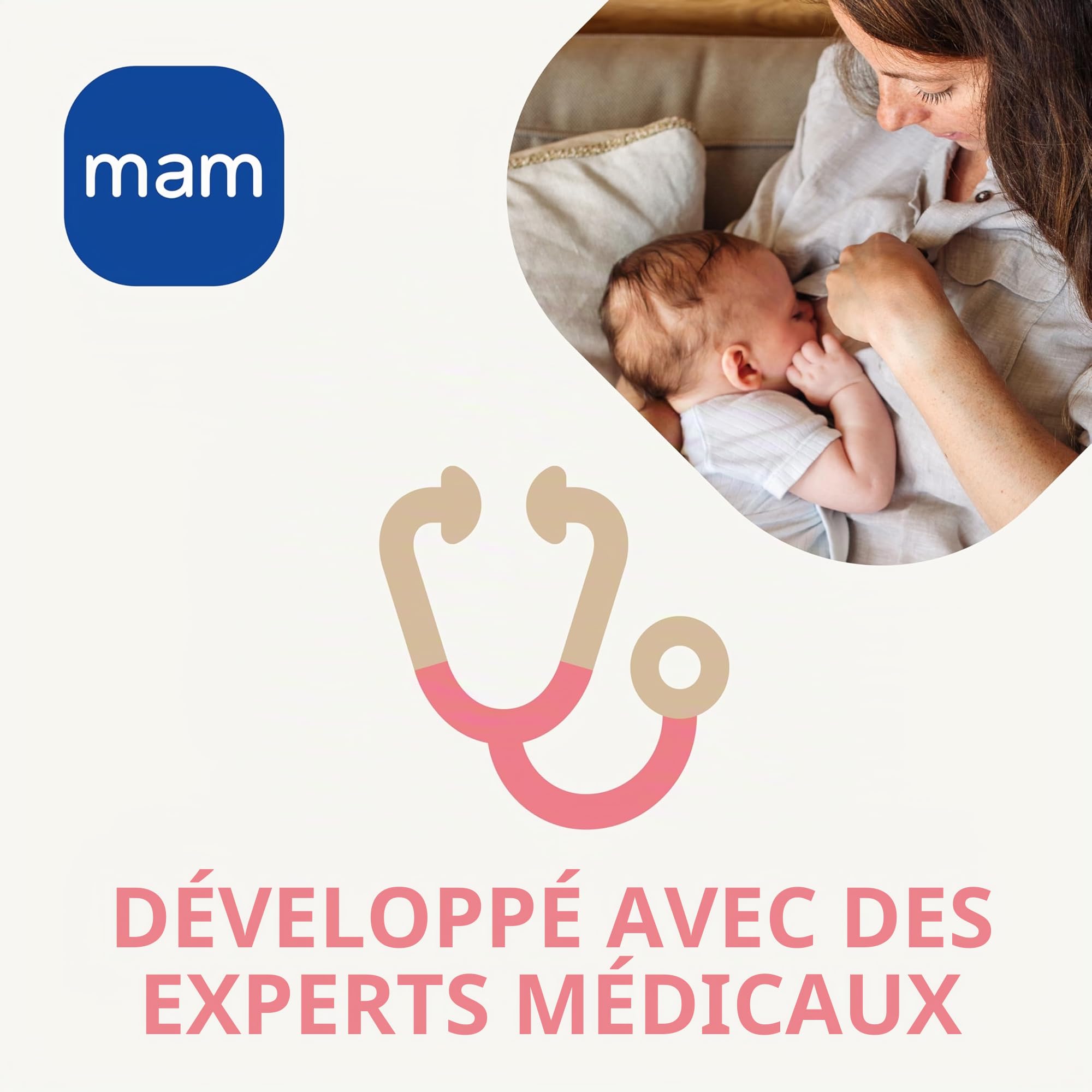 MAM pezonera Ultra Doux en silicone 2 unités taille 1
