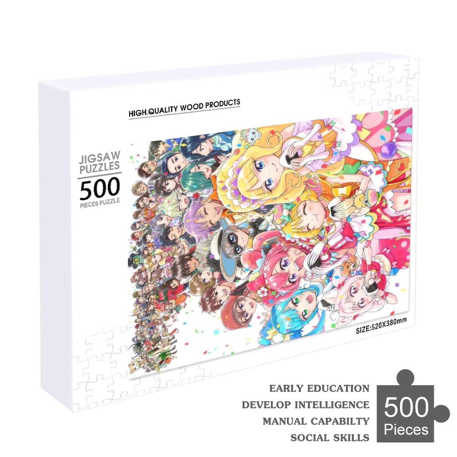 Amazon.co.jp: プリキュア パズル ジグソーパズル 木製パズル