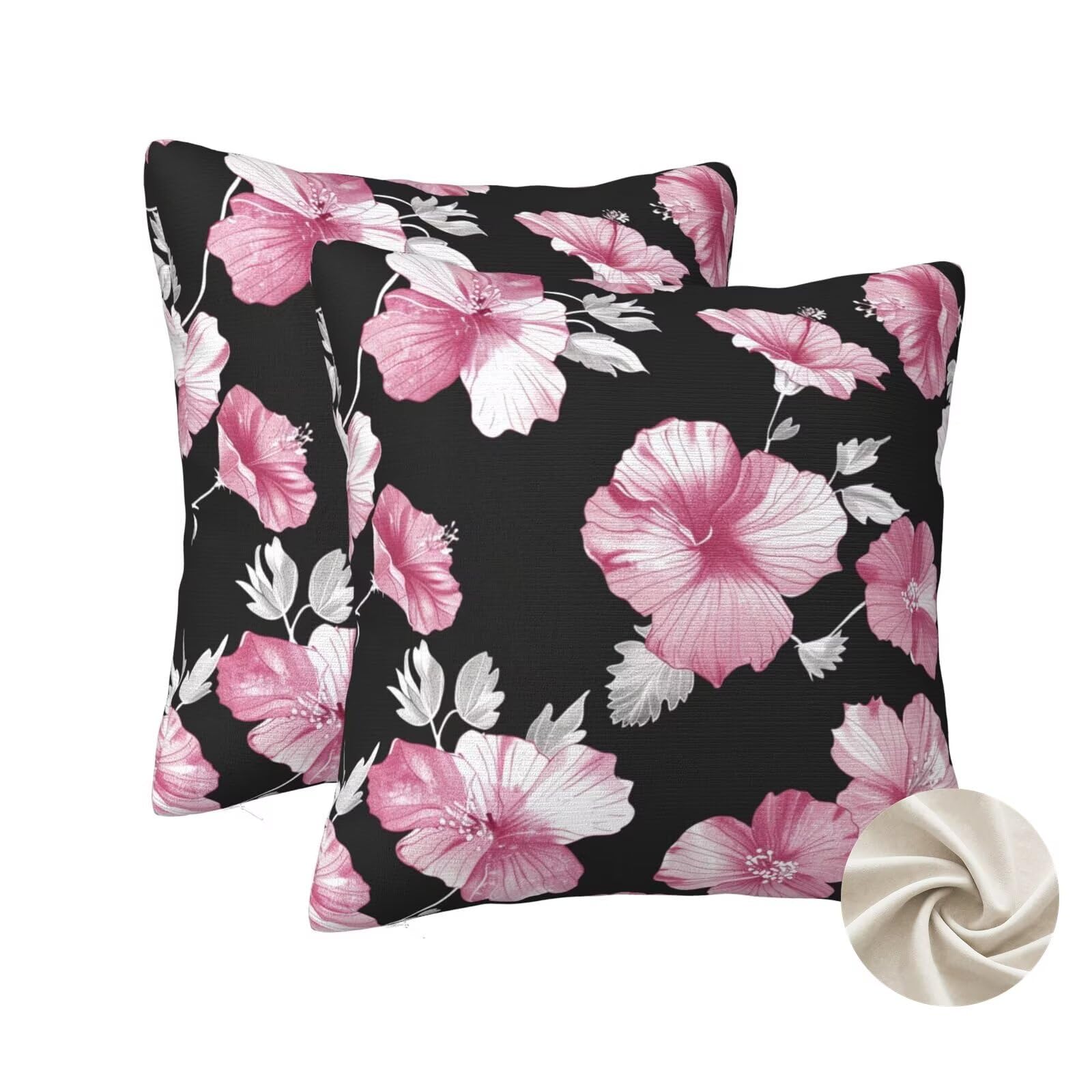Coussin canapé noir floral : créez une ambiance cocooning dans votre salon et chambre