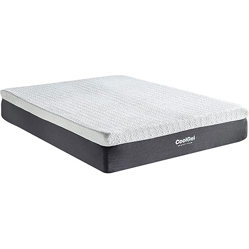 Classic Brands Cool Gel Ventilated Memory Foam 12-Inch Mattress | CertiPUR-US Certified | Bed-in-a-Box, California King