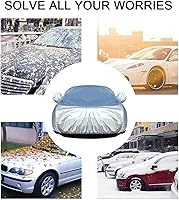 Vista 8 de Funda impermeable para automóvil compatible con Mazda CX-3 CX-30 CX-5 CX-7 CX-9 RX-8 MX-5 Miata MX-30 Mazda2 Mazda3 Mazda5 Mazda6 Mazda8 Atenza