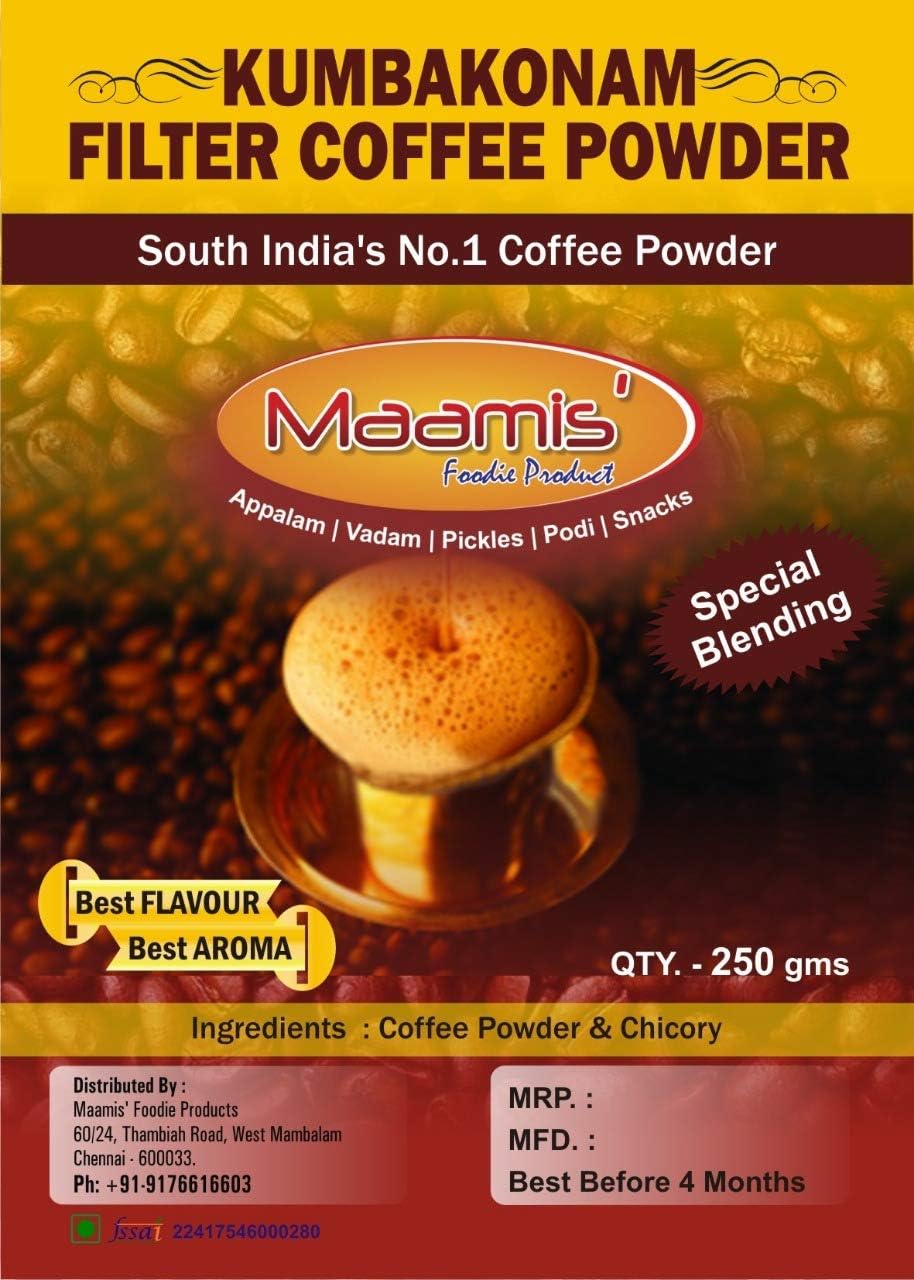 Jayendra Kumbakonam Filter Coffee Powder (250 Gms)