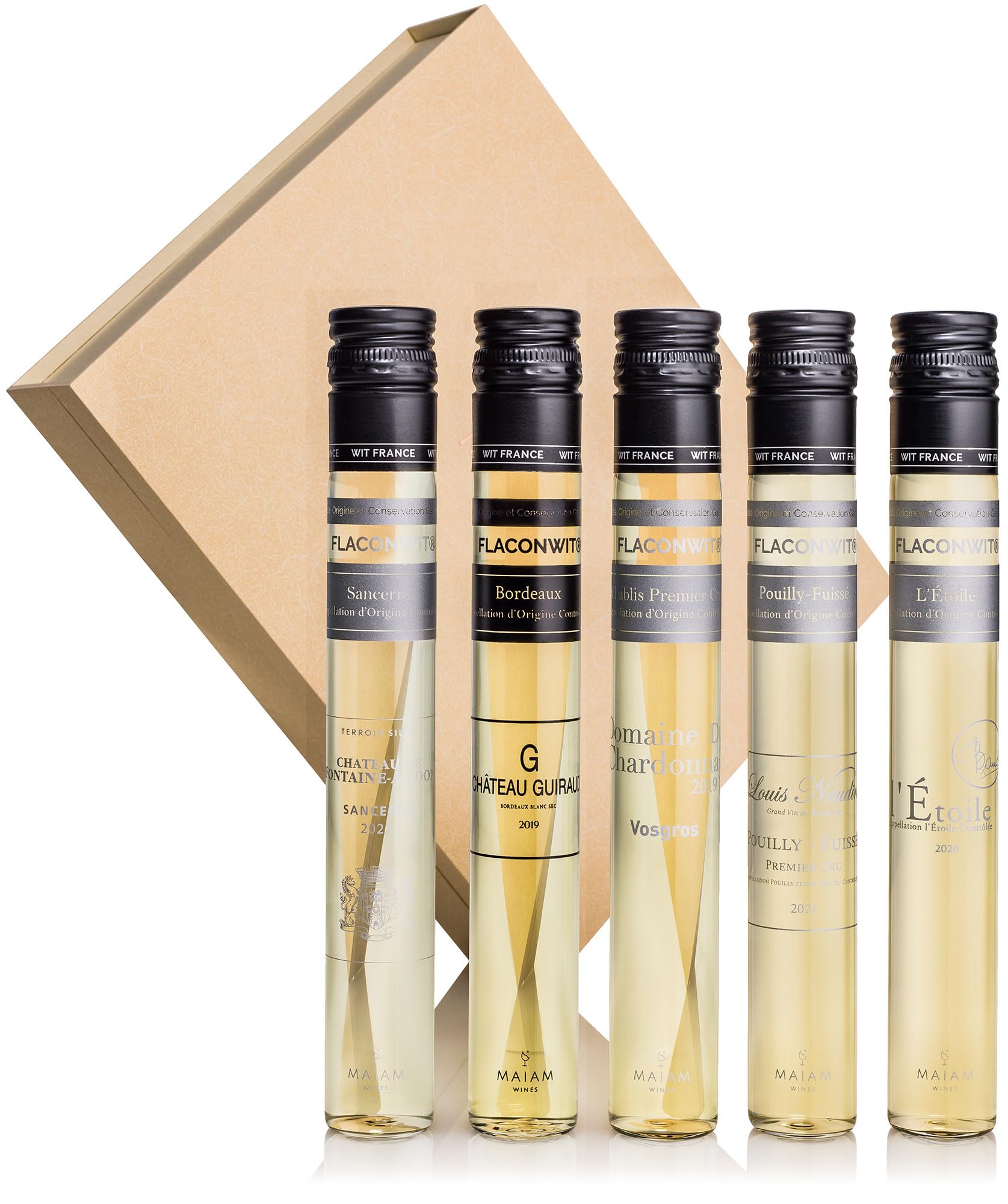 【大人気】MAIAM★高品質フランスワイン★5本セット★良質ワインで至福の時 MAIAM WINES】Etoile（フランス5大ワイン赤白5本セット）-MAIAM