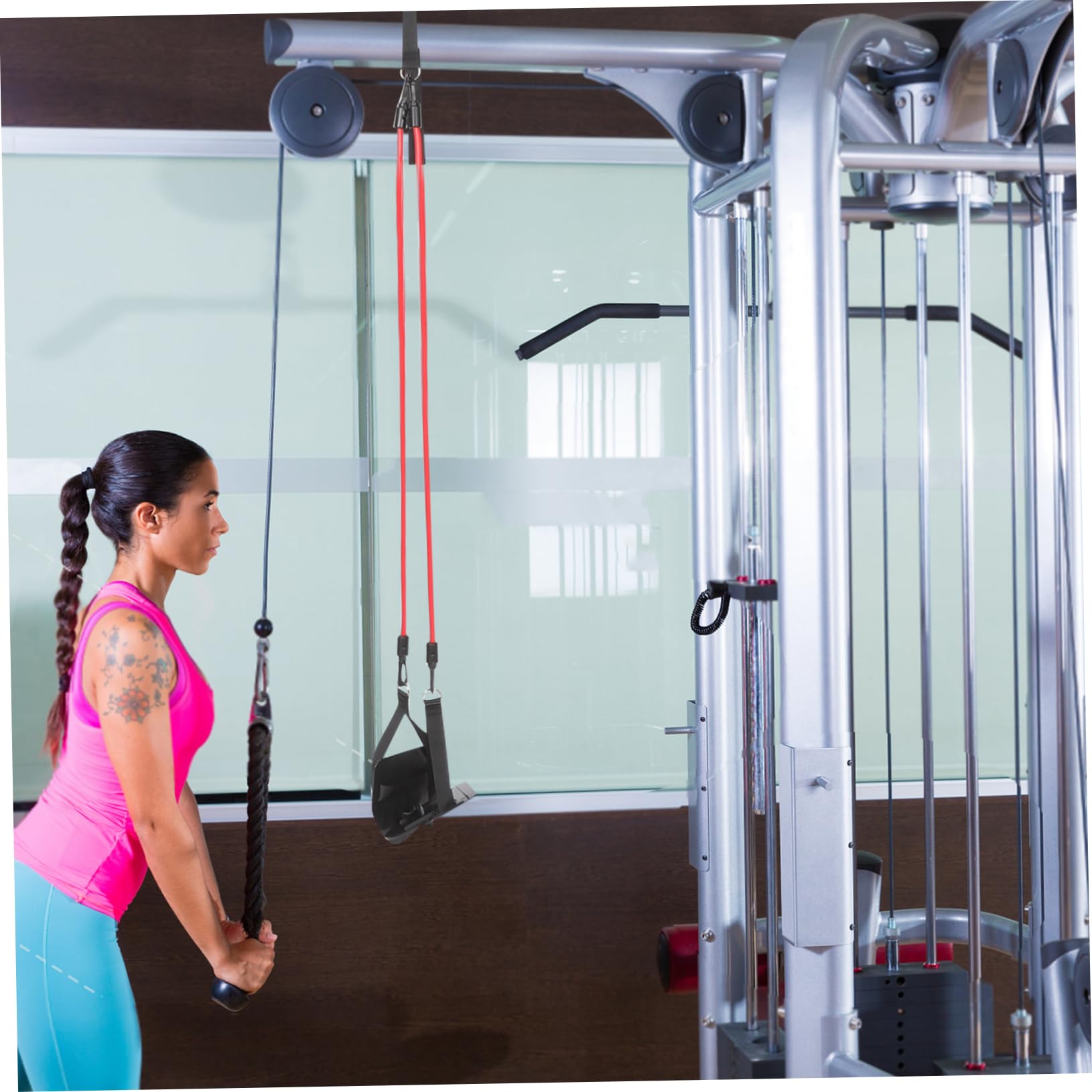 VICASKY Swim Bungee Rope Swim Resistance Band Swim Belt Swim Tether Swim Bungee Belt Swim Trainer for