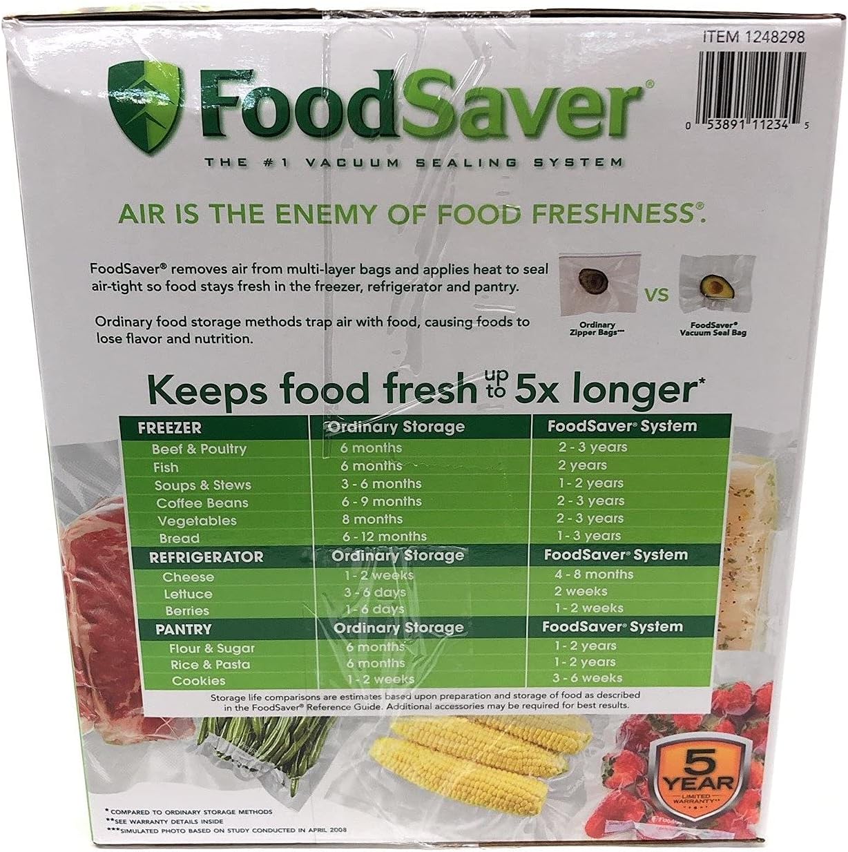 FoodSaver 2-in-1 Vacuum Sealing System