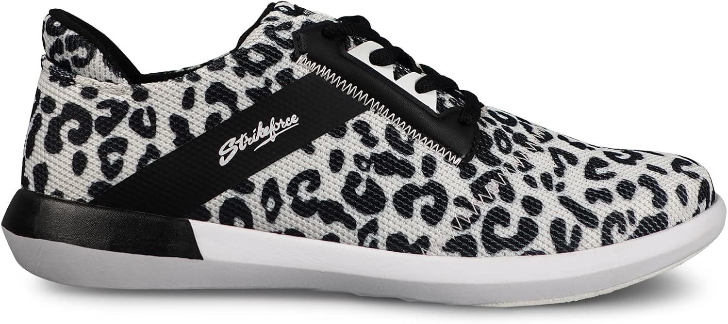 KR Strikeforce Lux Leopard Women's Athletic Bowling Shoe