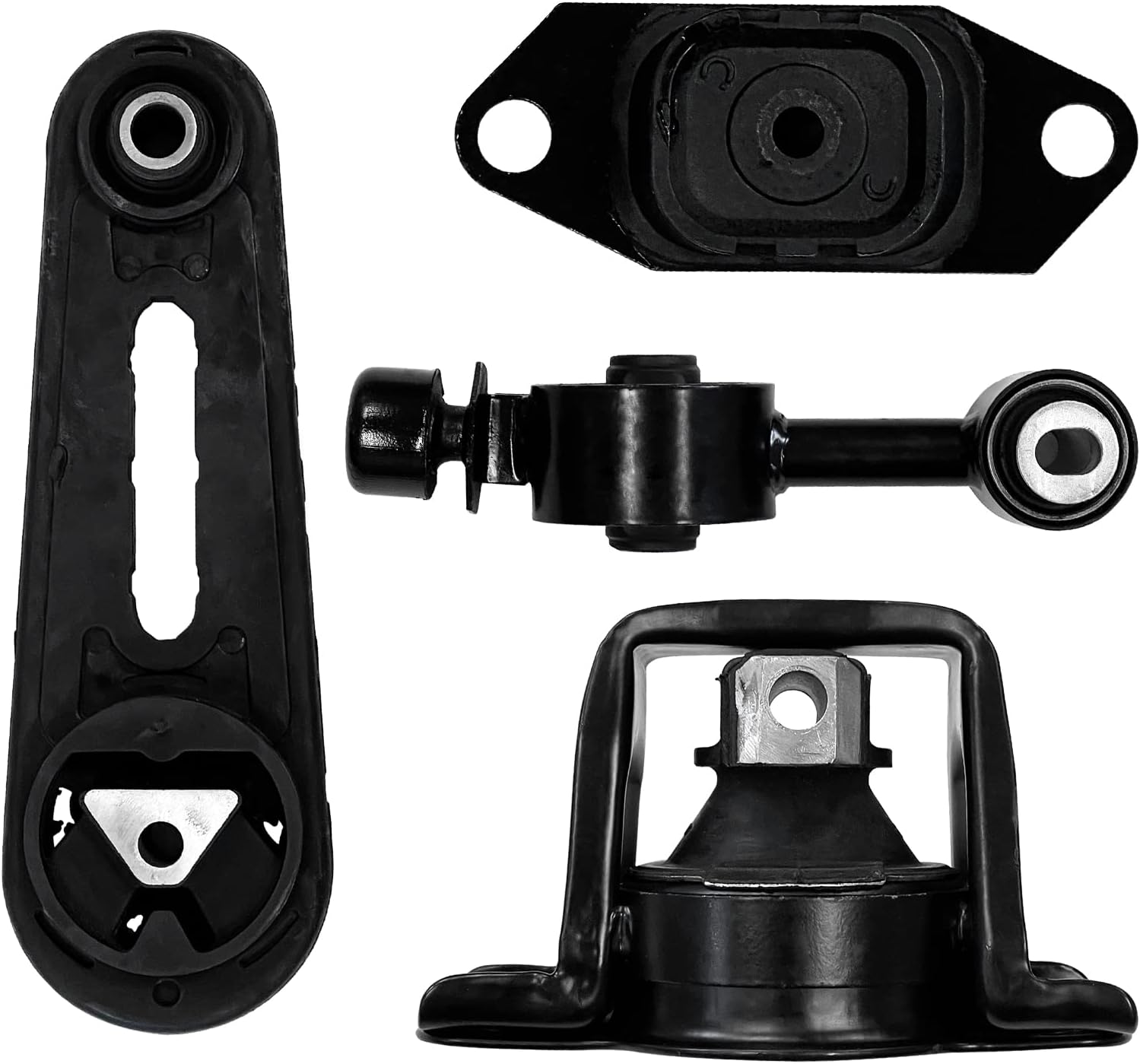 DRIVESTAR Engine Motor Mount Kit fit Compatible for Nissan Versa 2007 2008 2009 2010 2011 2012, Cube 2009 2010 2011 2012 2013 2014 1.8L Automatic Transmission Replacement for A4323 A4320 A4318 A4312