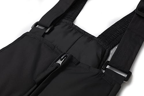 Miniatura 3 de Lelaki Baberos de esquí de nieve para niños pequeños, con aislamiento Waterporoof Ripstop para invierno, pantalones de snowboard para niños y niñas