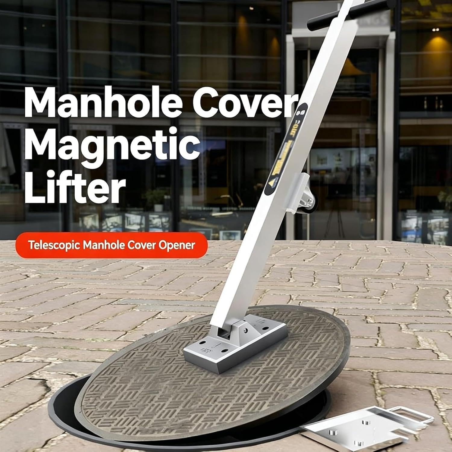 Magnetico Per Il Sollevamento Di Tombini, Forza Di Trazione Di 270 Kg