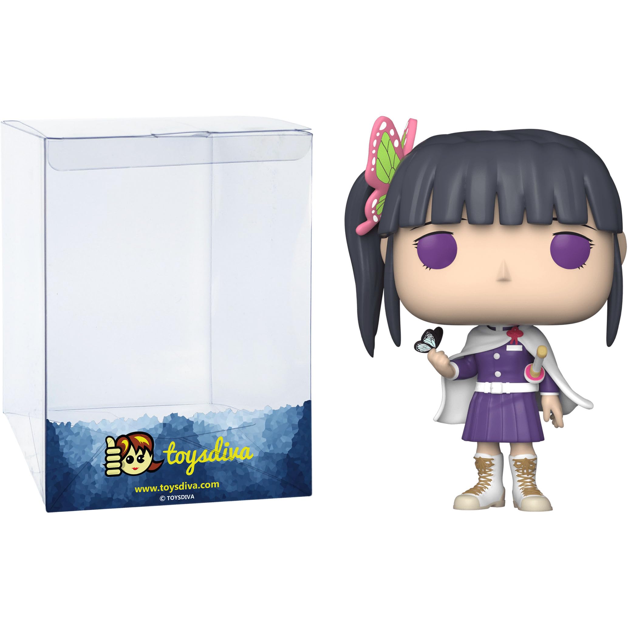 Funko Kanao Tsuyuri: P o p ! Animation Vinyl Figurine Bundle with 1 Compatible Graphic Protector (1305-57343 - B)
