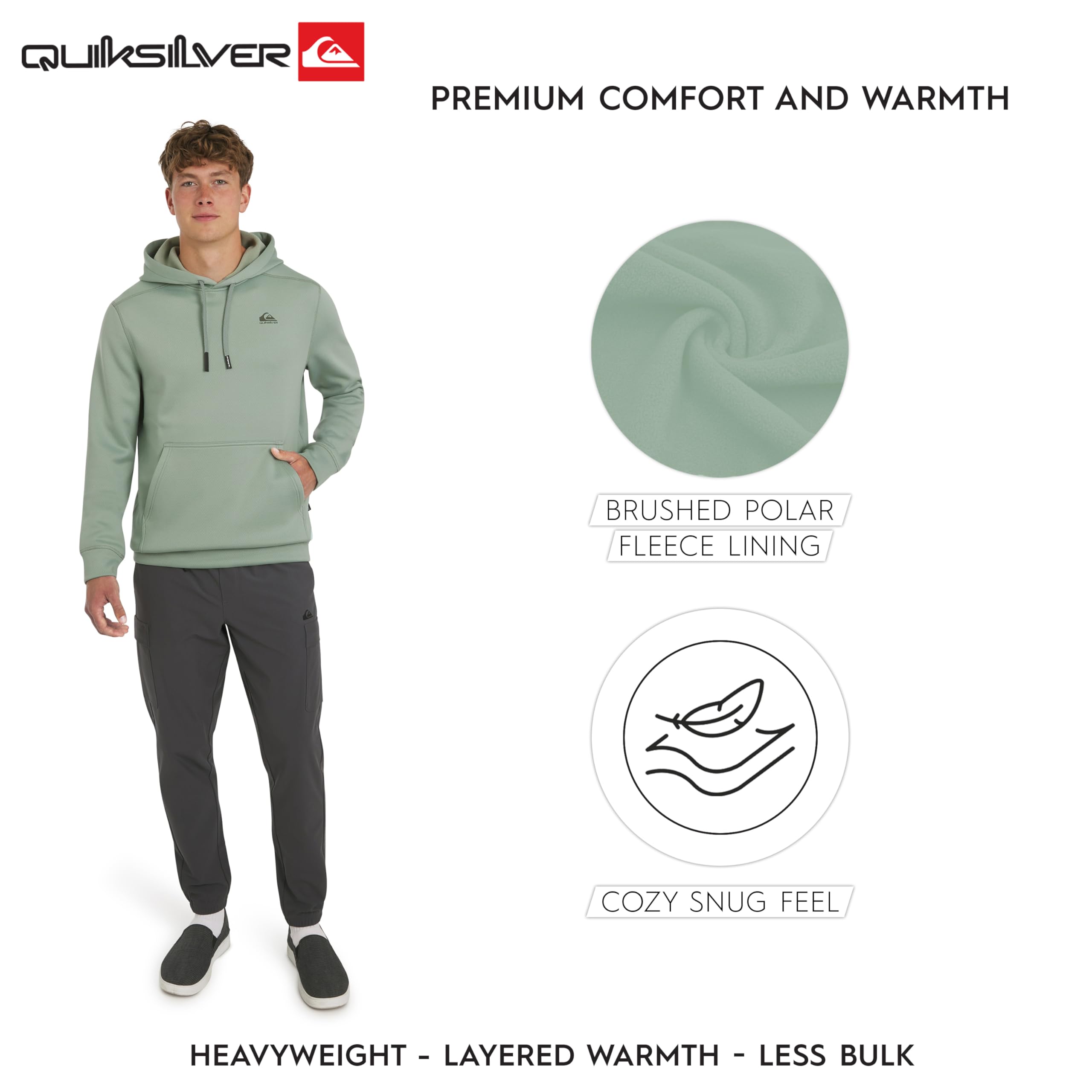 Quiksilver Męska bluza z kapturem
